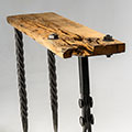 Bradshaw Table Legs, 2021. 30h x 48w x 12d inches. Wood supplied by client. Photo Credit: Chel Photo