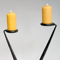 Candle Holder. 2008, 18 x 14 x 5 inches - steel, paste wax. Photo: Trent Watts